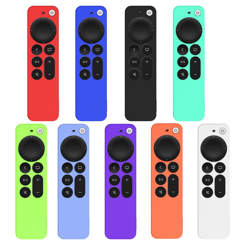 Protective Case for Apple TV 4K Portable Silicone Remote Control Cover Anti-Fall 3