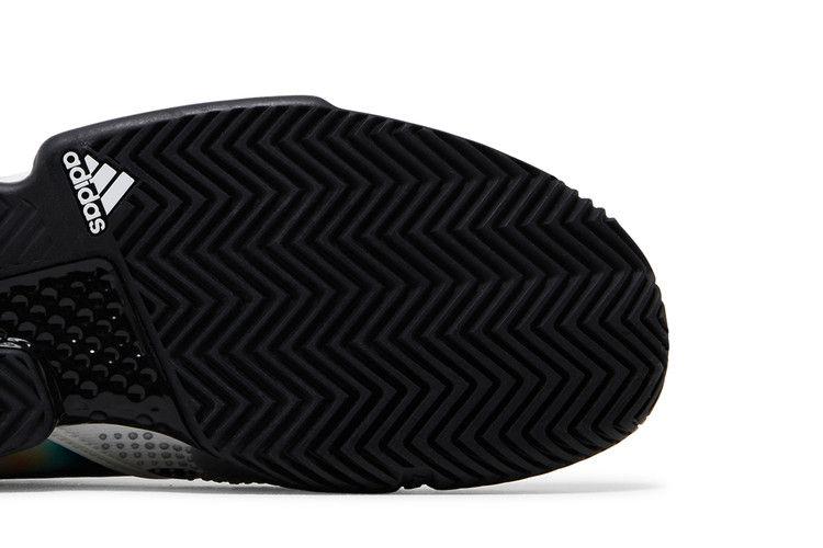Men's Sneakers Adidas SoleCourt 'White Black Silver Metallic'
