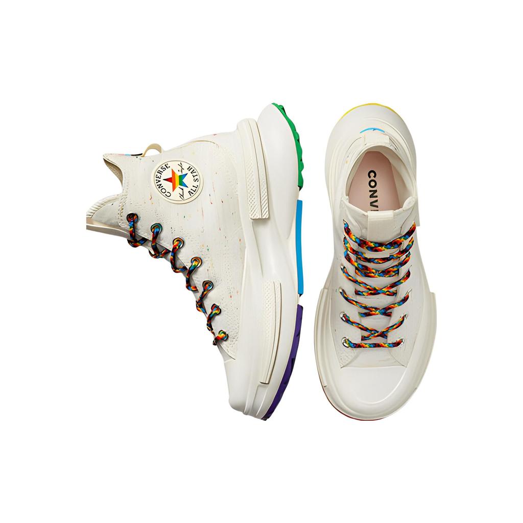 Converse Кроссовки Run Star Legacy CX High Pride - Proud to Be Unisex Cream Egret 90S-Pink A06027C
