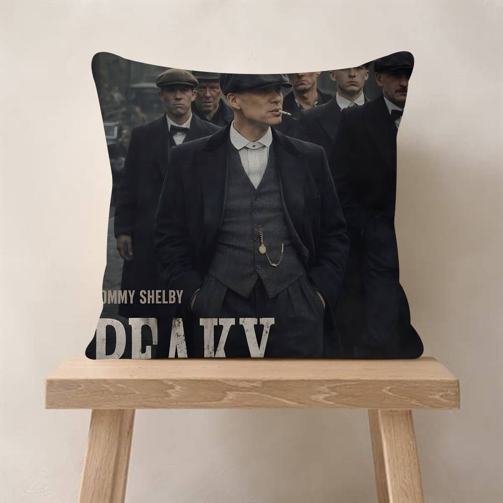 Peaky Blinders TV Play Personalized Picture Text Home Decorative Pillows Household Gifts 45x45cm