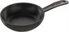 Black Frying Pan Enamel Cast Iron Compatible with IH Japanese Skillet "Skillet 16cm" [Authorized Product] 40501-142