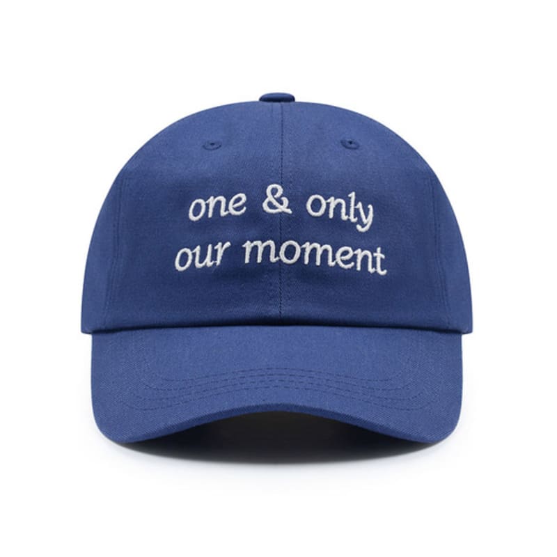 38comeoncommon Our moment Ball Cap (Blue)