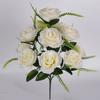 12 Heads Valentine's Day Flowers Mini Crystal Grass Bouquet Natural Simulated Rose  Home Decorative