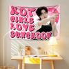 Sunghoons Hot Girls Tapestry Kpop Idol Flag Home Decor Dormitory Background Cloth Gift Ideas Birthday Gift & Concert Banner