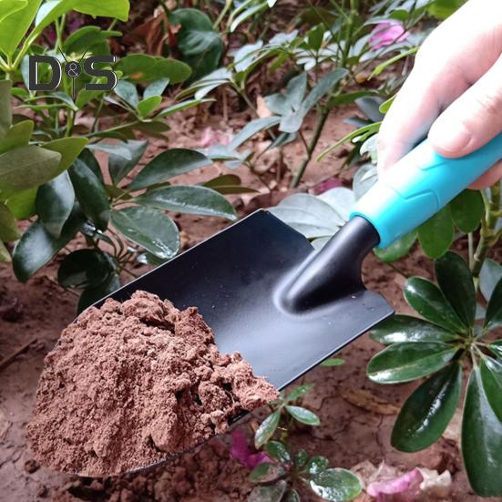 Инструмент для ухода за растениями Садовый инструмент Ручной совок из углеродистой стали Вилы для сорняков с эргономичной ручкой Ручная лопата Грабли для копки и прополки Аэрация почвы