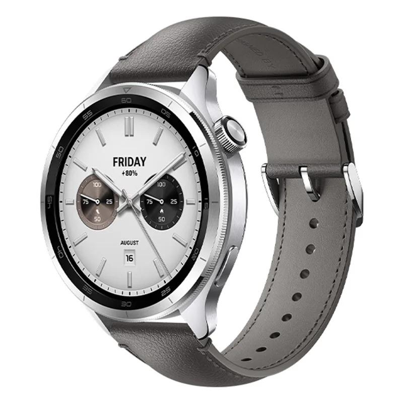 22 мм Кожаный спортивный ремешок для HUAWEI Watch GT3 4 5 Xiaomi Watch S4/S4 Sport/S3 Мягкий браслет для Xiaomi Watch Series S2/S1 Pro Цветной ремешок Аксессуары