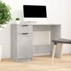 VidaXL Desk Concrete Grey 100x50x75 Cm Engineered Wood 811497