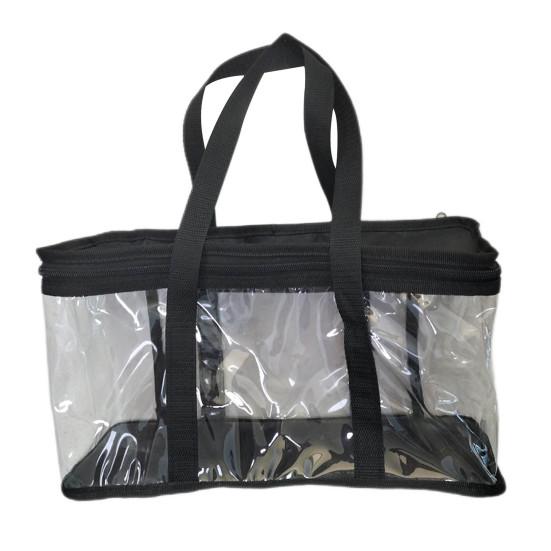 Сумка для инструментов, ручная сумка на молнии, большая вместимость, водонепроницаемая, прозрачная, портативная сумка для хранения книг, товары для дома