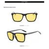 aoron Men's and Women's Polarized Sunglasses Aluminum Magnesium Glasses Legs Sunglasses Box Driving Sunglasses Night Vision