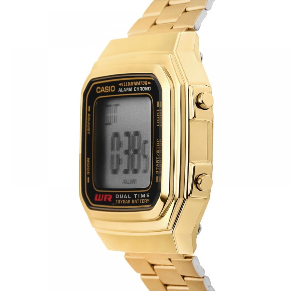 Casio A178wga 1adf A178wga 1a Digital Square Vintage Retro Public Metal Watch