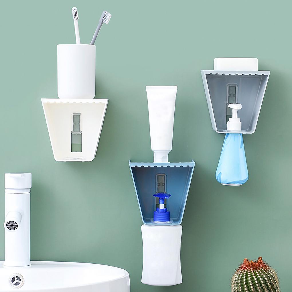 Стеллаж для хранения пластиковый 5 кг держатель для ванной комнаты самоклеящийся подвесной органайзер для душа полка