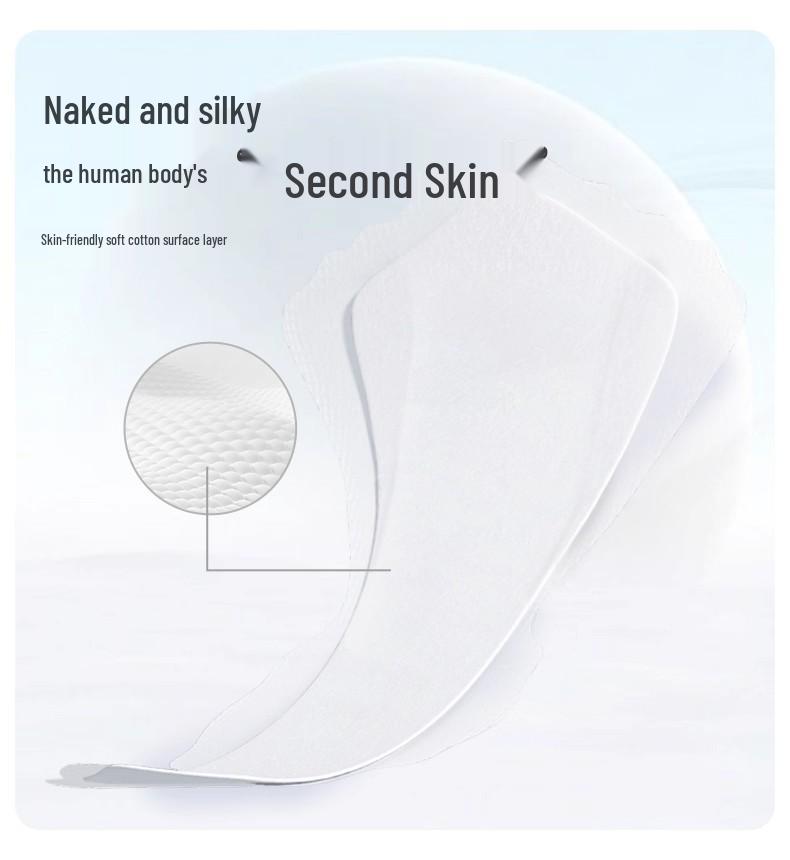 Сверхтонкие мягкие ночные прокладки Bei Shu Cotton Soft, 360 мм, дышащие, с крылышками-облачками, супервпитывающие