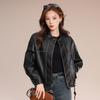 Autumn New Women's Leather Coat, High-end Motorcycle Leather, Loose Temperament, Fashionable Short Coat, Genuine Leather Jacket