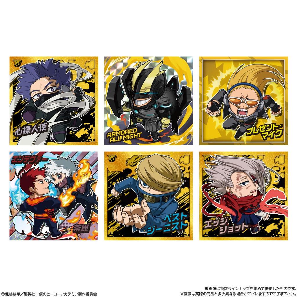 Bandai Набор вафель Niformation My Hero Academia Ultra Seal 05 Конфеты Игрушки Набор томов. (Выпечка кондитерская) [Ящик 20]