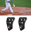 2Pcs 4 Wheel Baseball Indicator Umpire Baseball Counter Clicker for Softball Recording Balls Baseball Umpire Clicker Set