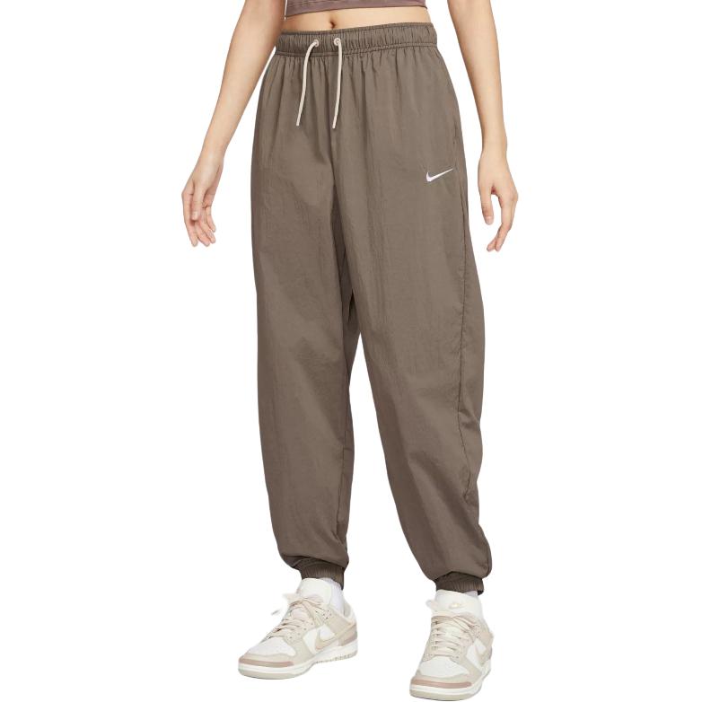 Nike Спортивные вязаные штаны женские коричневые IH0827-126