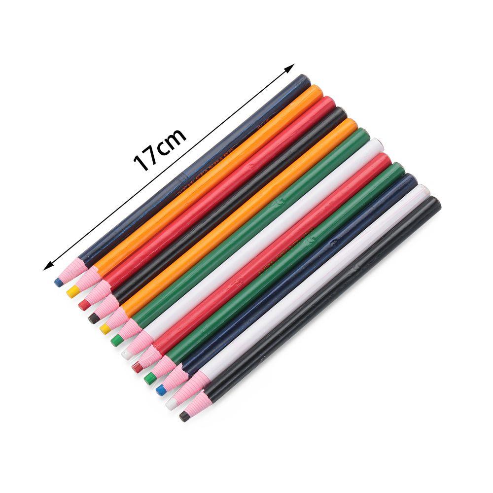 12PCS Fabric Patchwork Sewing Accessories Tailor Chalk Marker Pen Garment Pencil Dressmaker Supplies