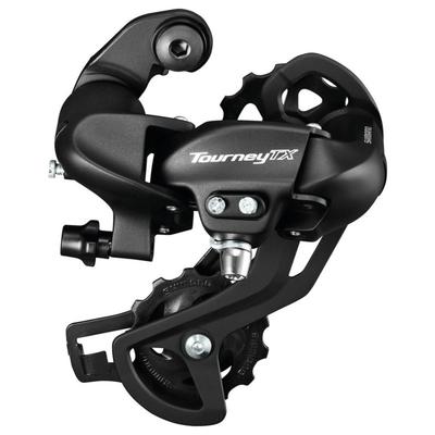 SHIMANO Задний переключатель передач с прямым креплением, удлиненный, черный ERDTX800SGSL TOURNEY (MTB) RD-TX800-SGS-L
