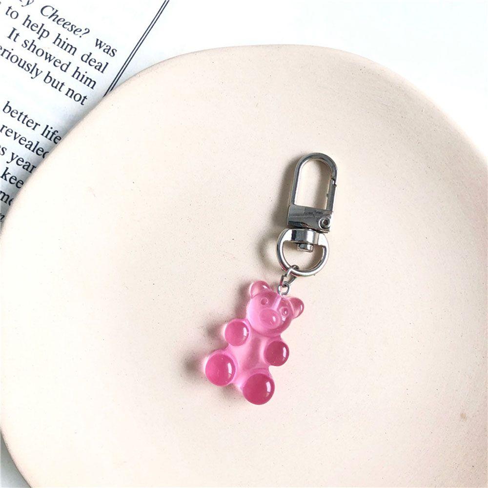 Couple Cute Trinket Earphone Cover Charm Animal Jewelry Fashion Accessories Key Ring Key Chain