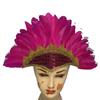 Head-mounted Feather Headdress Hair Band Carnival Costume Headwear Chief Headdress  Adult Kids