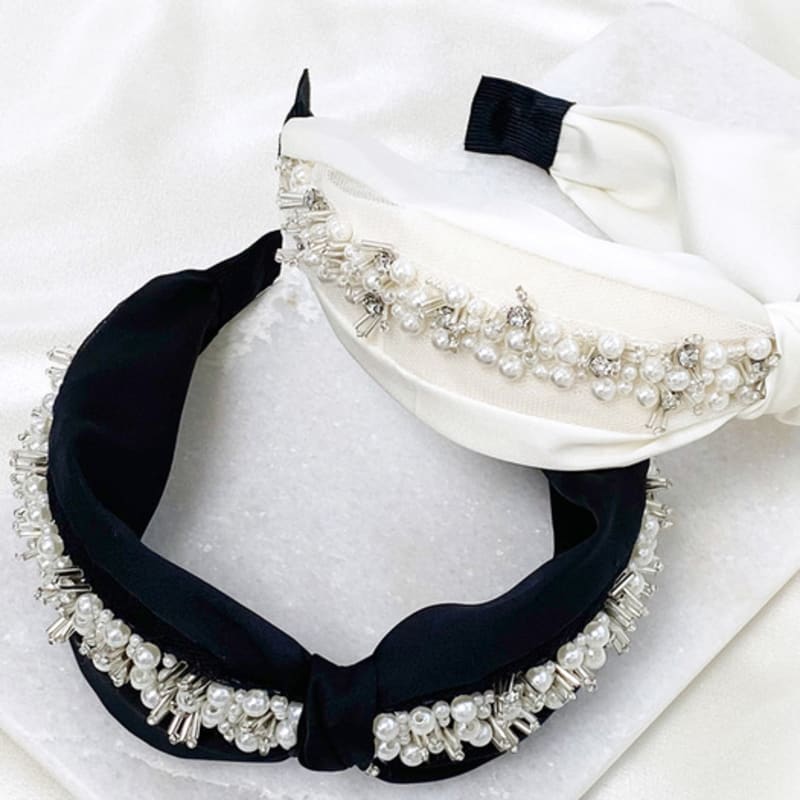 BESTY Элегантная повязка на голову с лебедем