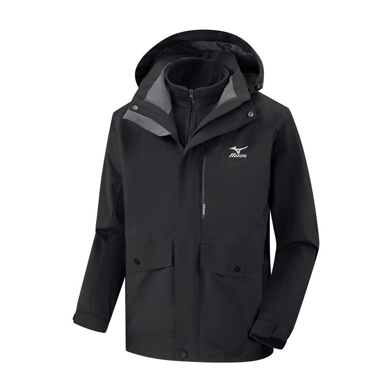Mizuno Waterproof, Windproof, Breathable, Abrasion Resistant, Cold Resistant Windbreaker Jacket Unisex A2CE2A09X