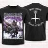 Rock Tops Storm of The Light's Bane 1995 Блэк-метал Дэт-метал Футболки Dissection Футболка Хлопок Уличный Стиль Короткий Рукав Унисекс