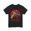Футболка Catzilla | Футболка Catzilla | Футболка Catzilla | Забавная футболка с черным котом P
