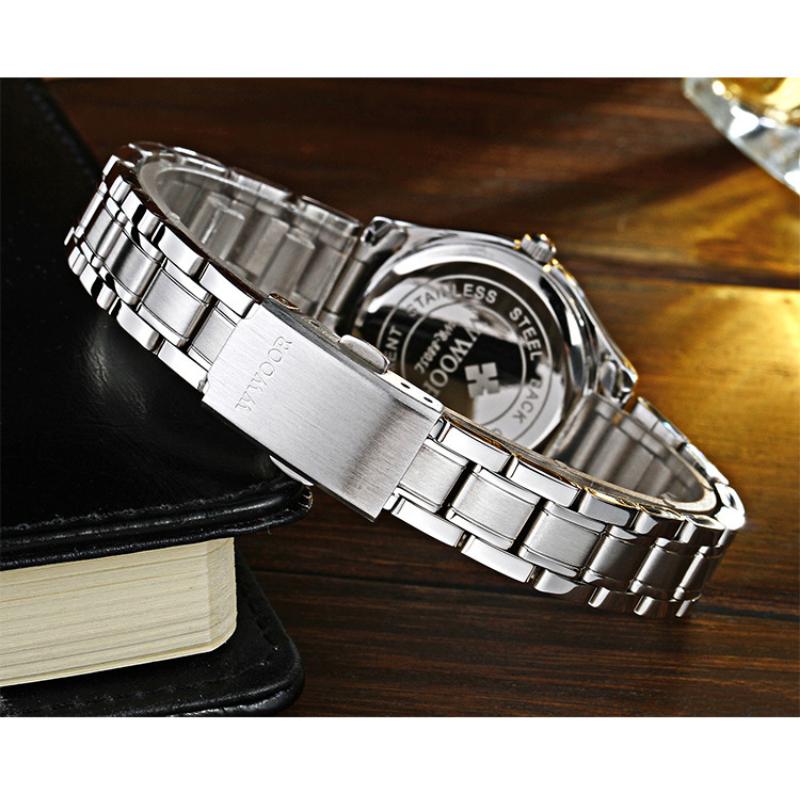 WWOOR Большие цифровые часы со стальным ремешком Винтажные женские часы