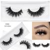 A13 False Eyelash 3D Mink Lashes Soft Natural Handmade Cruelty Free Mink Eyelashes Lightweight Full Strip Cilios Posticos Makeup