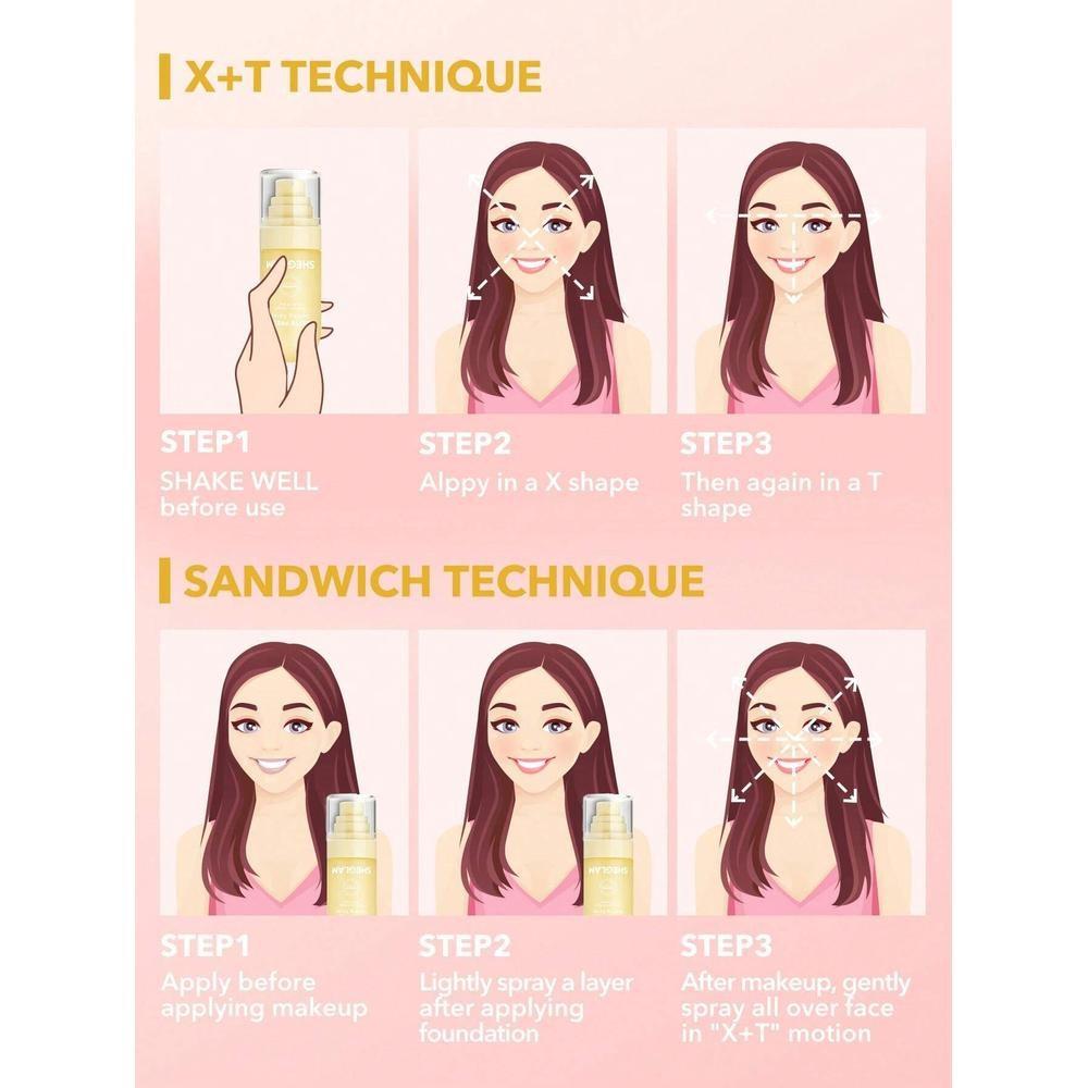 Sheglam Matte Fresh Setting Spray Ультраматовая жидкость для фиксации пудры, 1 шт.