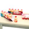 Dollhouse Mini Plastic Package Yakult Drinks Simulation Pretend Play Doll Food Drink For Dollhouse Kitchen Accessories Decor Toy