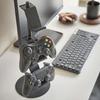 Кронштейн для контроллера Регулируемый Крючок-вешалка для гарнитуры Настольный органайзер Многоуровневый