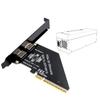 Передовая карта расширения PCIExpress x8 на 2 порта Oculink SFF 8611 8611 улучшает передачу данных