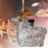 Whiskey Liquor Decanter Animal Statue Glass Bottle Whiskey Decanter Liquor Bottle Home Decorations Wine Container for Alcohol