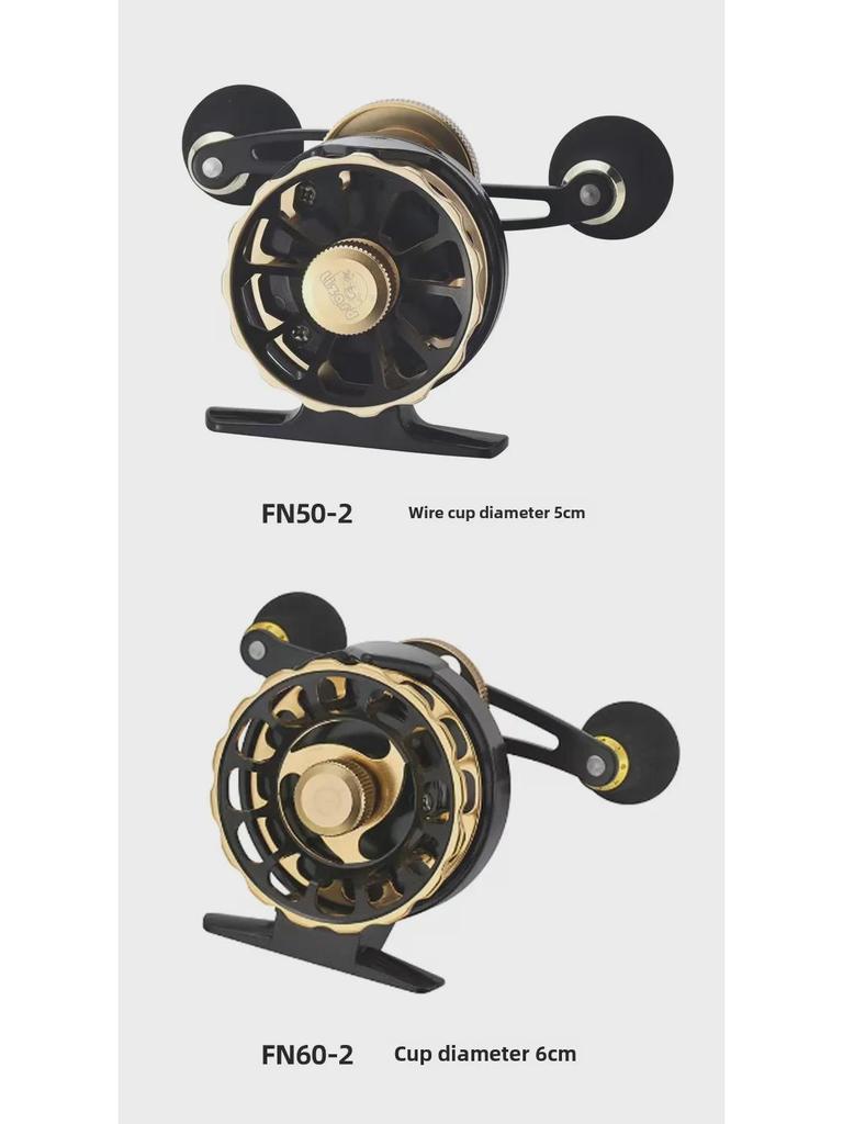 Катушка для ловли на плоту и льду Kemalong Micro Lead Valve для удилищ для морской и мостовой рыбалки