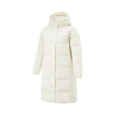 Серия Фитнес Спортивная Повседневная Толстовка с Капюшоном Простая На Молнии Однотонная Пуховая Куртка Женская верхняя одежда Белая AYMU528-1