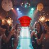 2PCS Creative Hat-shaped Bottle Cap Plastic Sunshade Cap Ornaments Cute Beer Bottle Cap  Drink