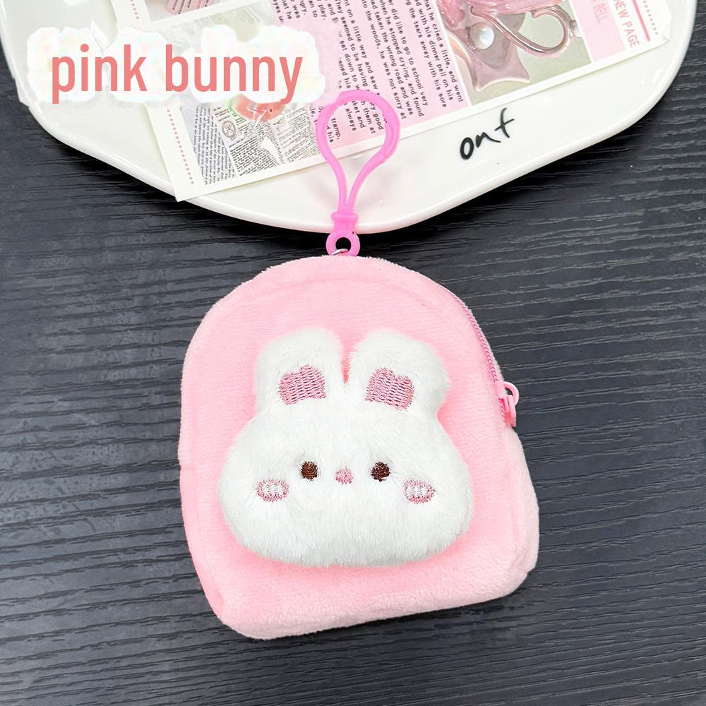 Кошелек для монет Capybara Plush: Милая мультяшная сумка для наушников и мини-подвеска для школьной сумки