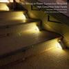 Warm Light Stair Light LED Outdoor Floor Light High Quality Solar Step Lamp  Porch Terrace