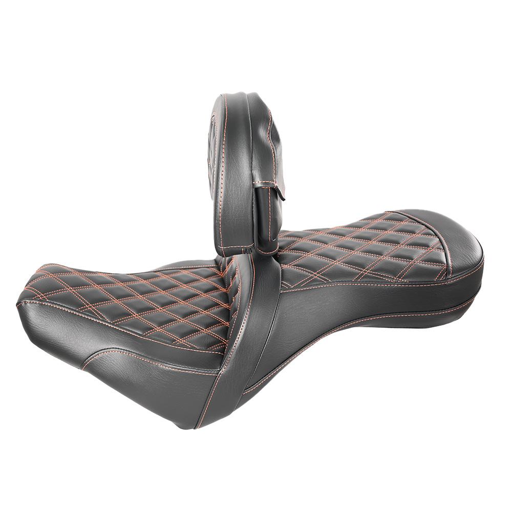 Мягкая подушка сиденья с поддержкой спины для Harley-Davidson Softail Streetfighter 18-25