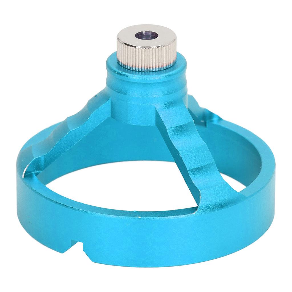 3 In 1 Vertical Hole Punch Locator with 6 Drill Bushings Woodworking Drill Bit Guide Jig Fixture