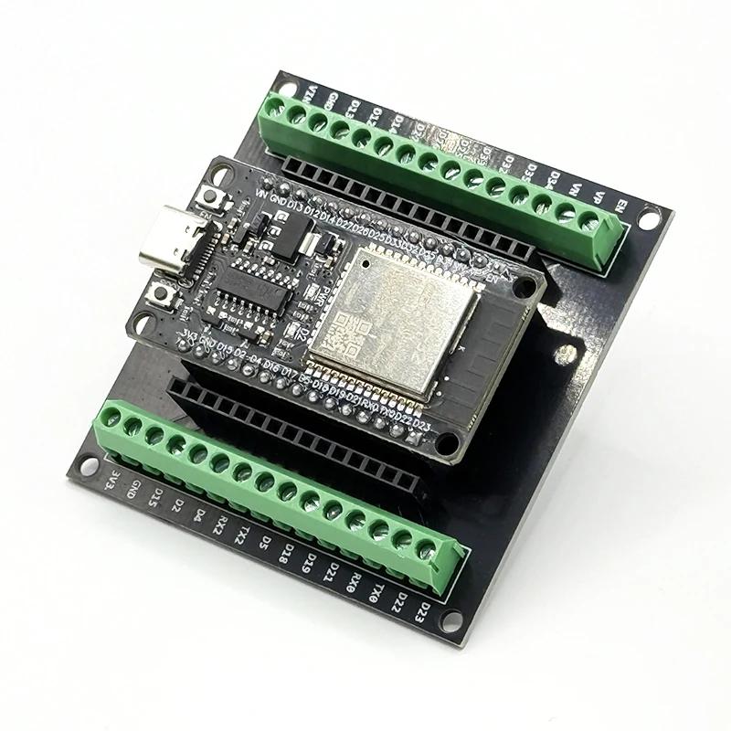 Плата разработки ESP32 30-контактная Breakout-плата WiFi+Bluetooth Сверхнизкое энергопотребление Двухъядерный ESP-WROOM-32 Плата расширения для Arduino