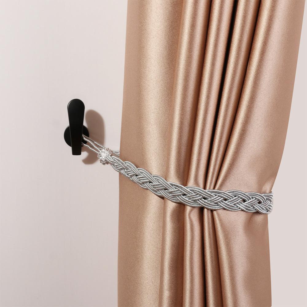 Retro Hold Practical Mounted Metal Hooks Curtain Holdback Curtain Holder Wall Hanger