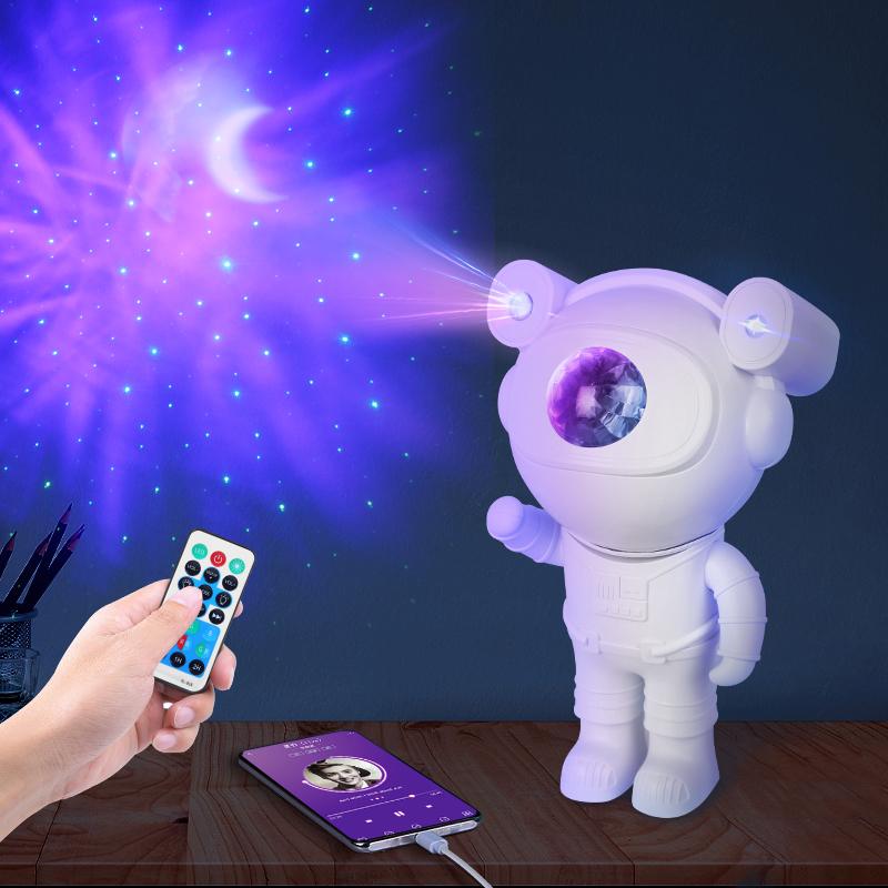 Astronaut Starry Sky Projector Lamp Night Light Projector Remote Control