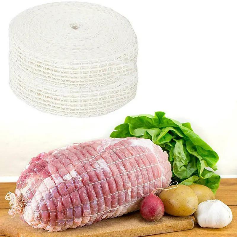 1 м эластичная мясная сетка, сетка для колбас, сетка для ветчины, рулон хлопковой нити для жарки, аксессуары для приготовления пищи, принадлежности для хранения на кухне