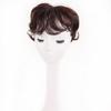Синтетическая женская челка, короткие волосы, верхняя часть вьющихся волос, челка для парика, заколка для парика, верхние волосы, сменные волосы натурального плетения