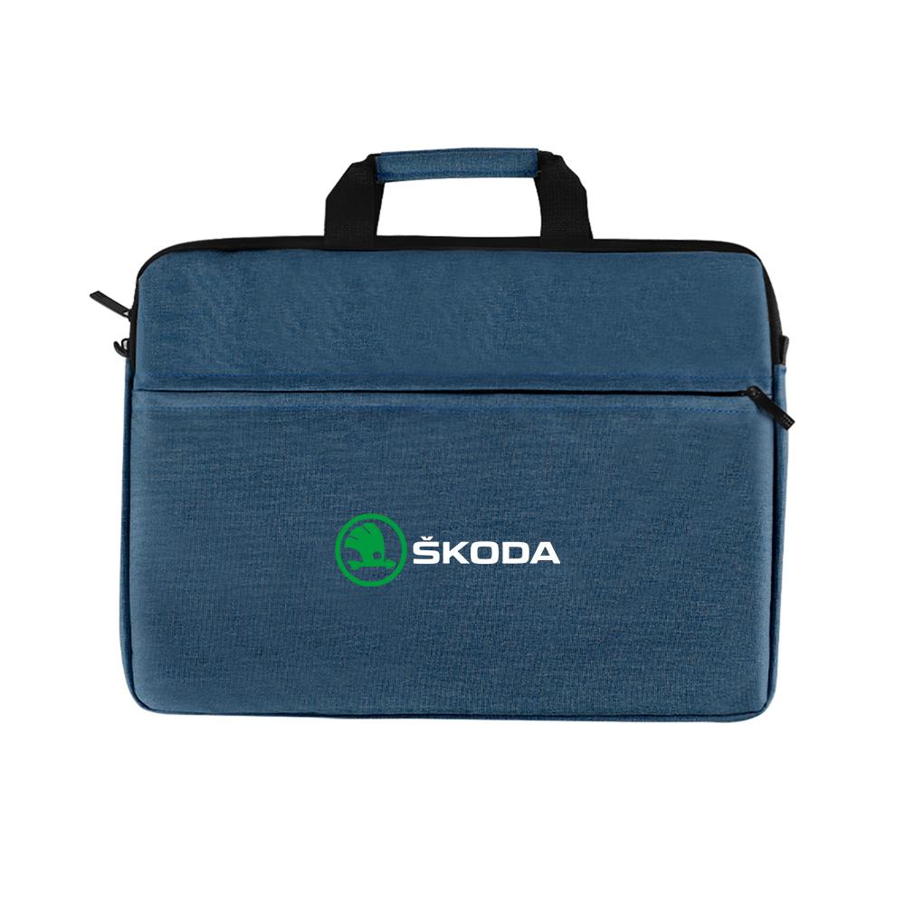 ZUKJ6 Large Capacity Computer Bag Travel Briefcase Handbag Logos For Skoda Rapid Scala Kodiaq Fabia Kamiq Karoq Octavia A5 A7 S VII