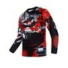 Мотокросс Камуфляжная Быстросохнущая Влагоотводящая Джерси, Джерси для DH Даунхилла Горного Велосипеда, Мужская Джерси с Длинным Рукавом для Горного Велосипеда