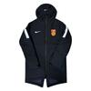 Nike Игровая версия Тренировочная разминочная повседневная хлопковая куртка на молнии с капюшоном Китайская Суперлига Унисекс куртка 844334-010